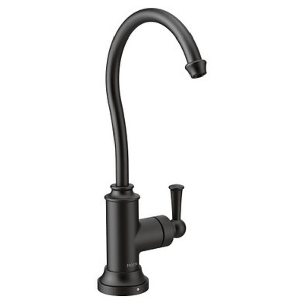 Moen One-Handle Beverage Faucet Matte Black S5510BL